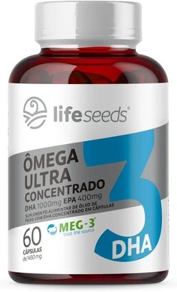 Life Seeds Ômega 3 Ultra DHA e EPA